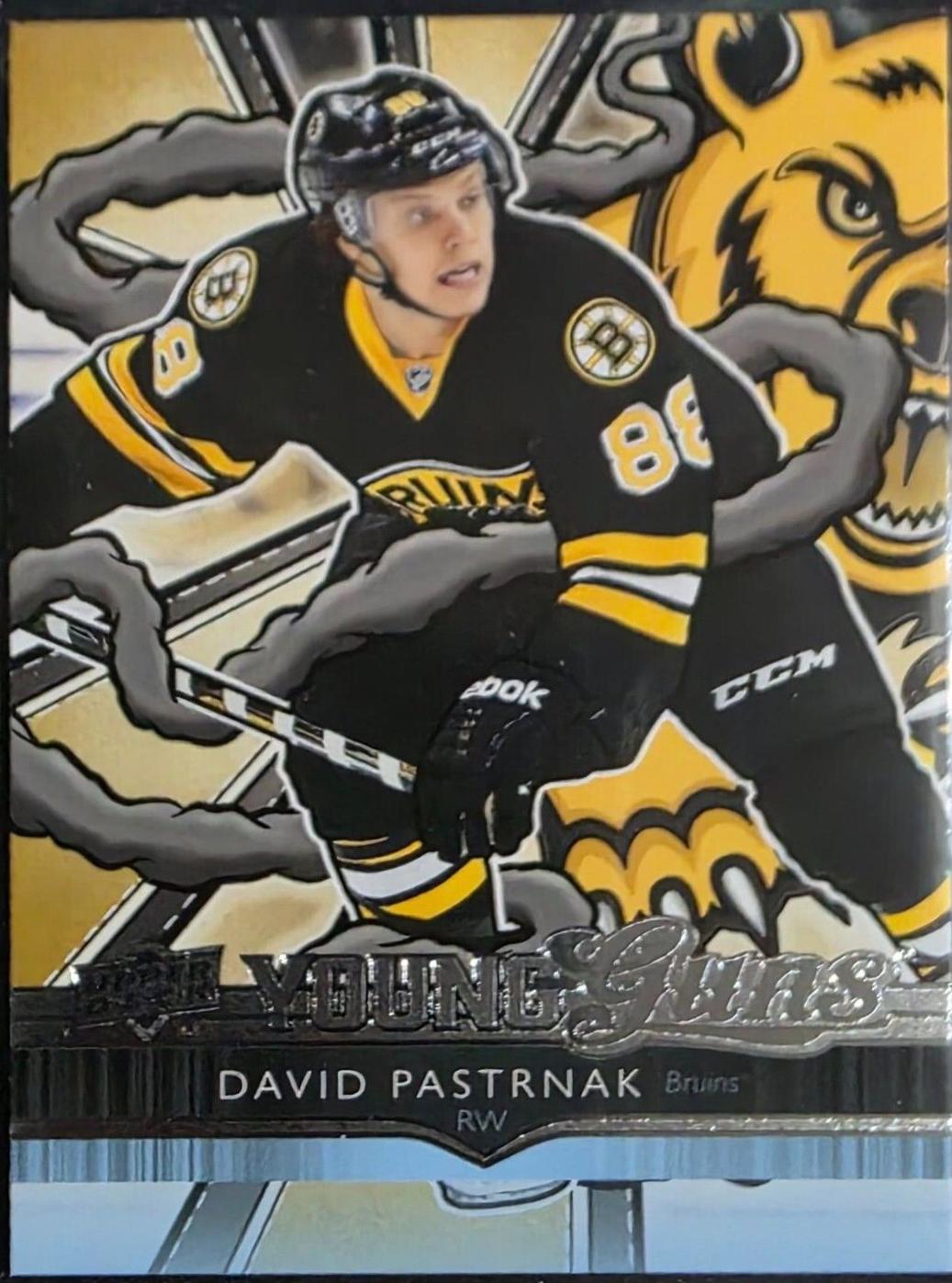 2024 Upper Deck Young Guns Renewed Series 2 David Pastrnak #YGR-7 card