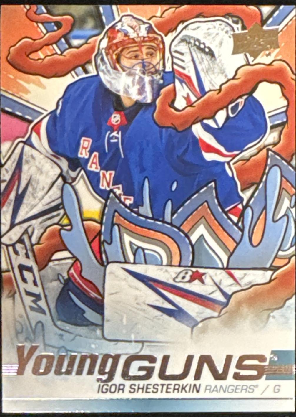 2024 Upper Deck Young Guns Renewed Series 2 Igor Shesterkin #YGR-42 card