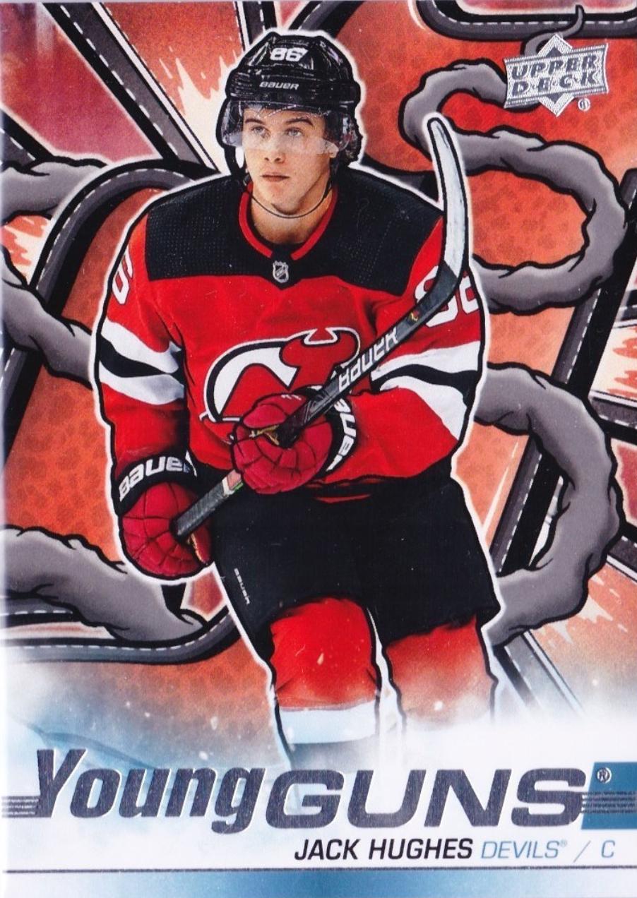 2024 Upper Deck Young Guns Renewed Series 2 Jack Hughes #YGR-37 card