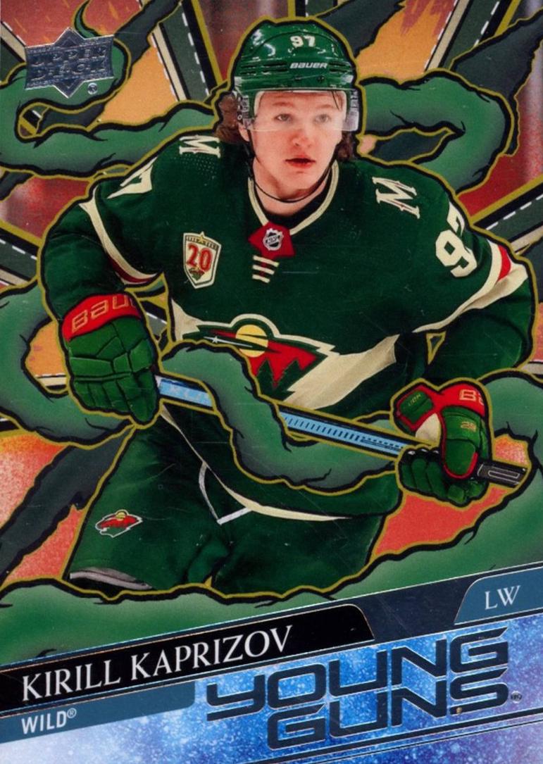 2024 Upper Deck Young Guns Renewed Series 2 Kirill Kaprizov #YGR-90 card