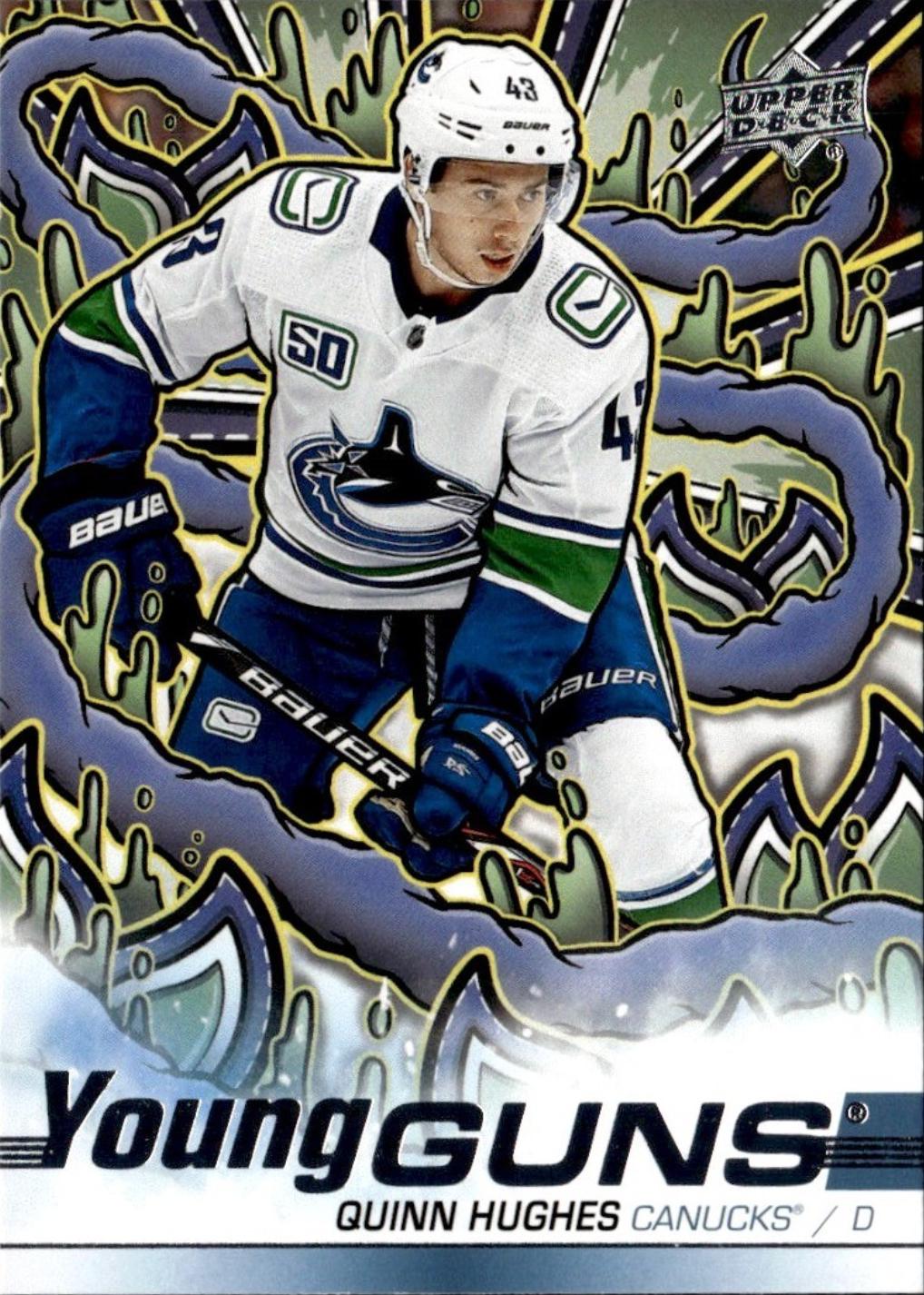2024 Upper Deck Young Guns Renewed Series 2 Quinn Hughes #YGR-39 card