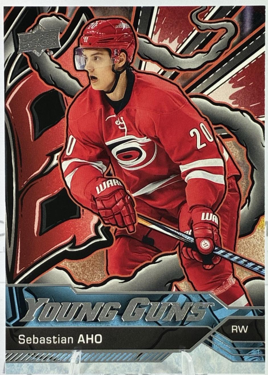 2024 Upper Deck Young Guns Renewed Series 2 Sebastian Aho #YGR-17 card