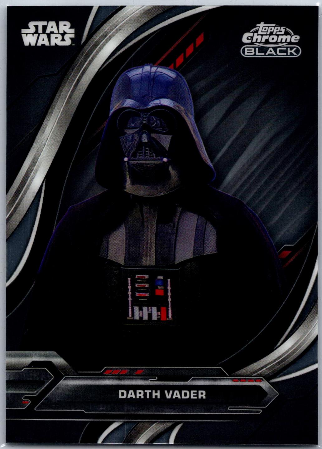 2025 2024 Topps Chrome Black Darth Vader #54 card