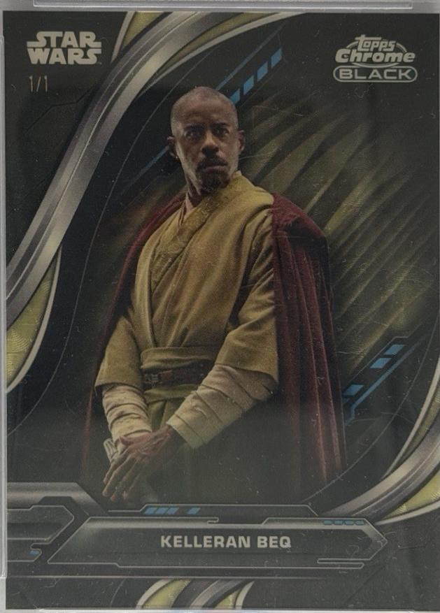 2025 2024 Topps Chrome Black Kelleran Beq [SuperFractor] #34 card