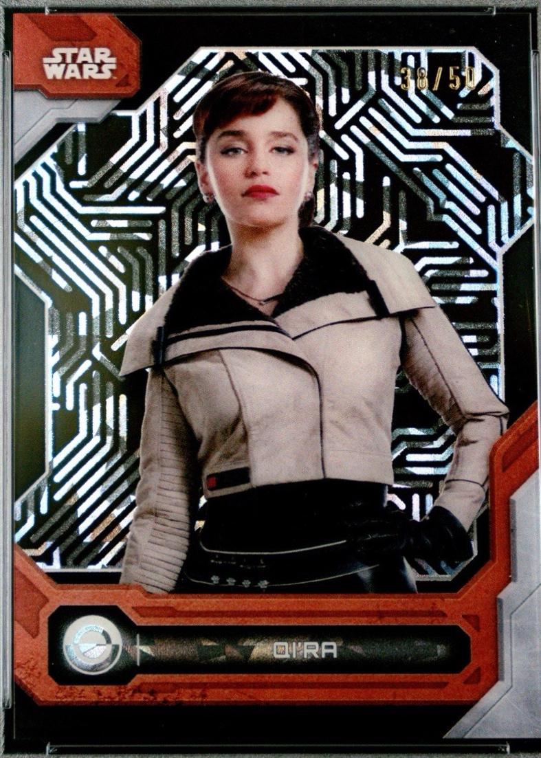 2025 2024 Topps High-Tek Aayla Secura [Imperial Gold] #1 card