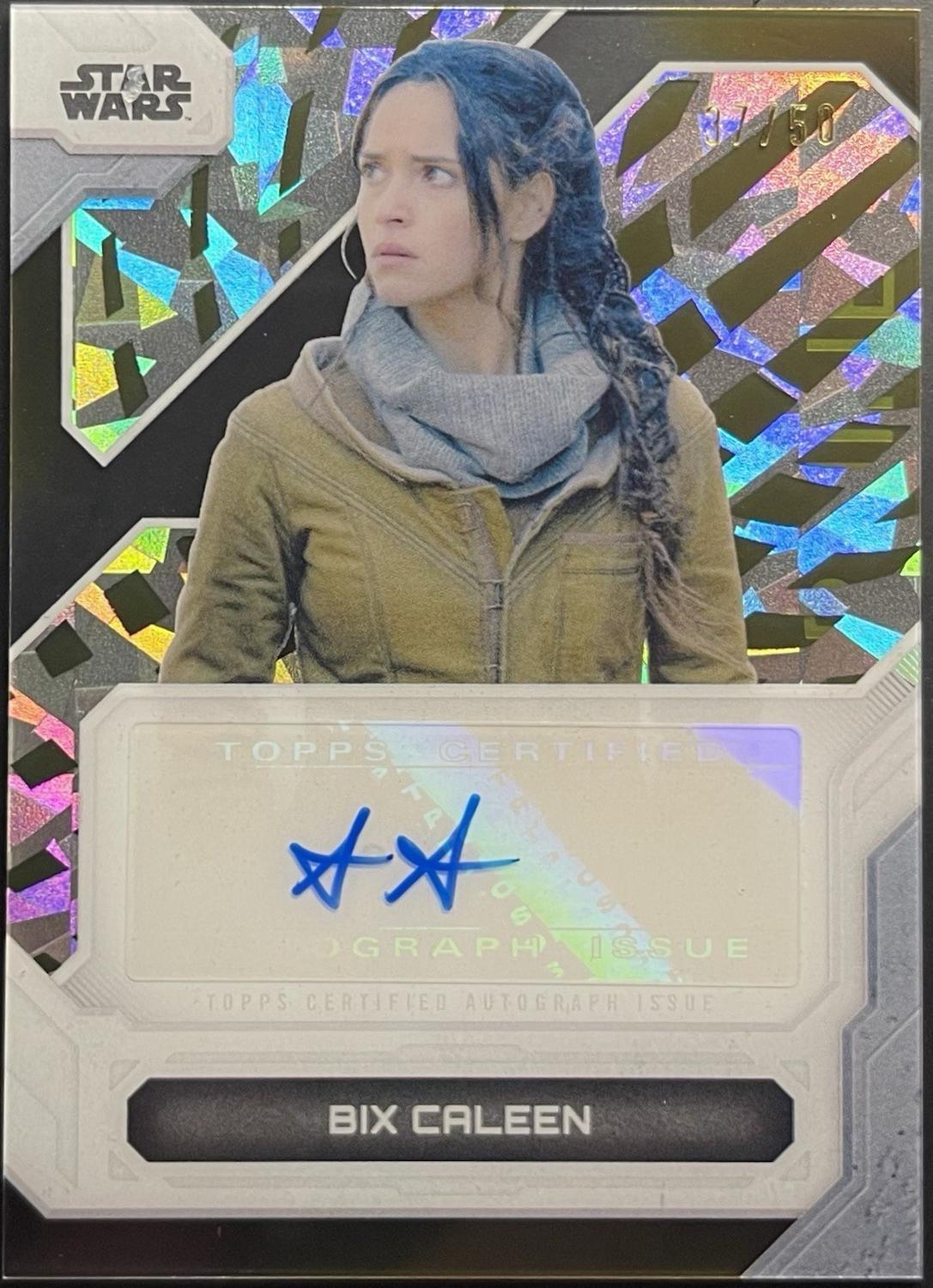 2025 2024 Topps High-Tek Autograph Adria Arjona #A-AA card