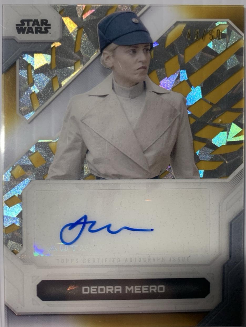 2025 2024 Topps High-Tek Autograph Denise Gough #A-DM card