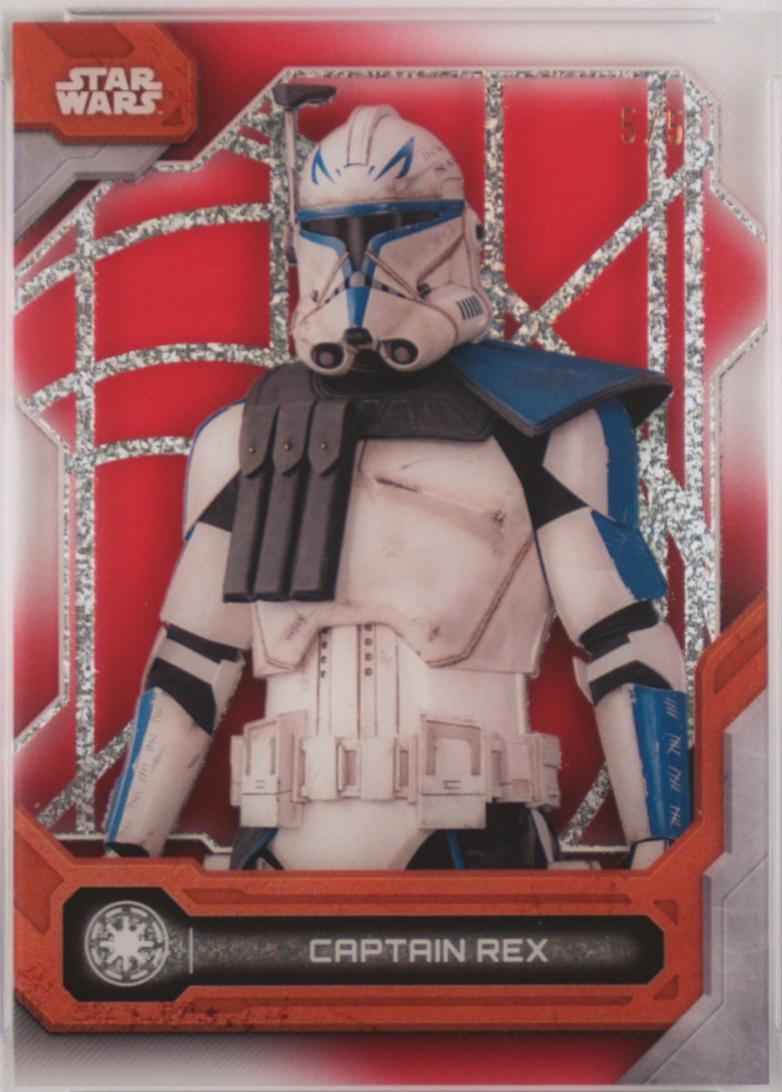 2025 2024 Topps High-Tek Captain Rex [Rebel Red] #19 card