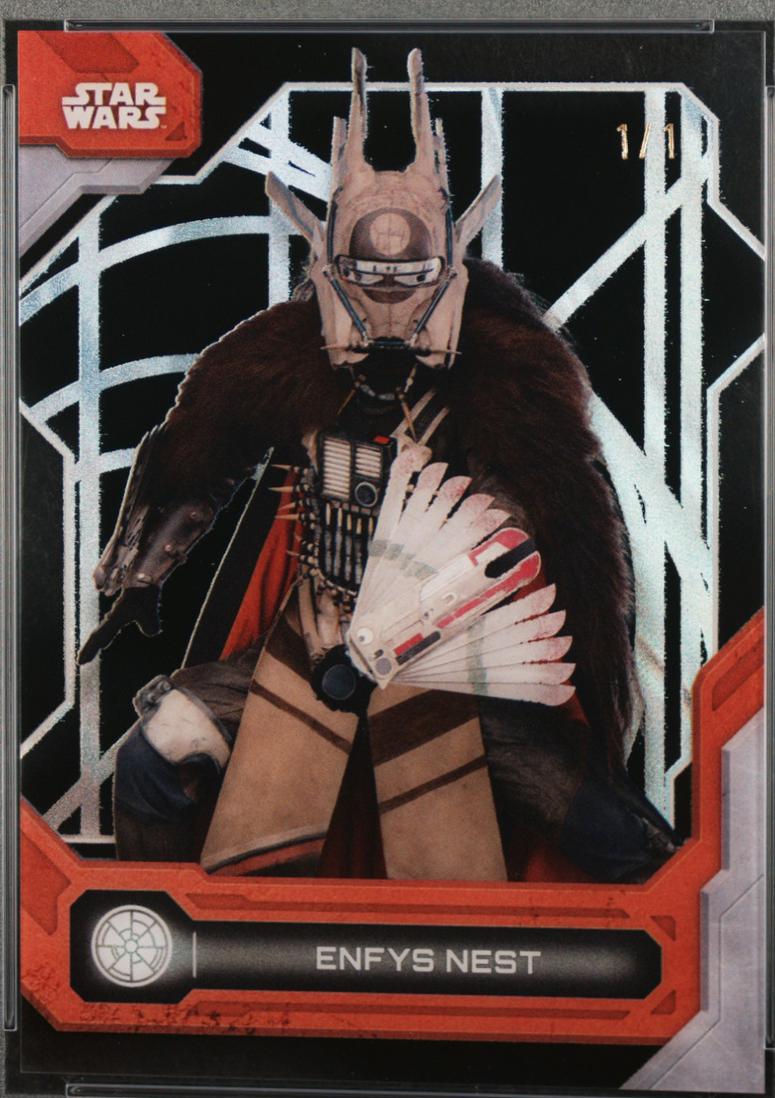 2025 2024 Topps High-Tek Enfys Nest [Hyperspace Black] #32 card