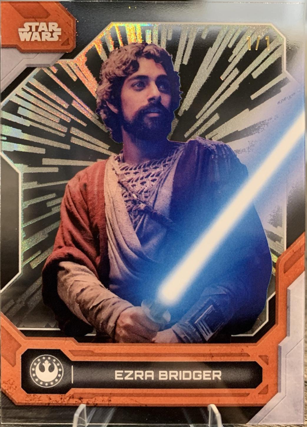 2025 2024 Topps High-Tek Ezra Bridger [Hyperspace Black] #34 card