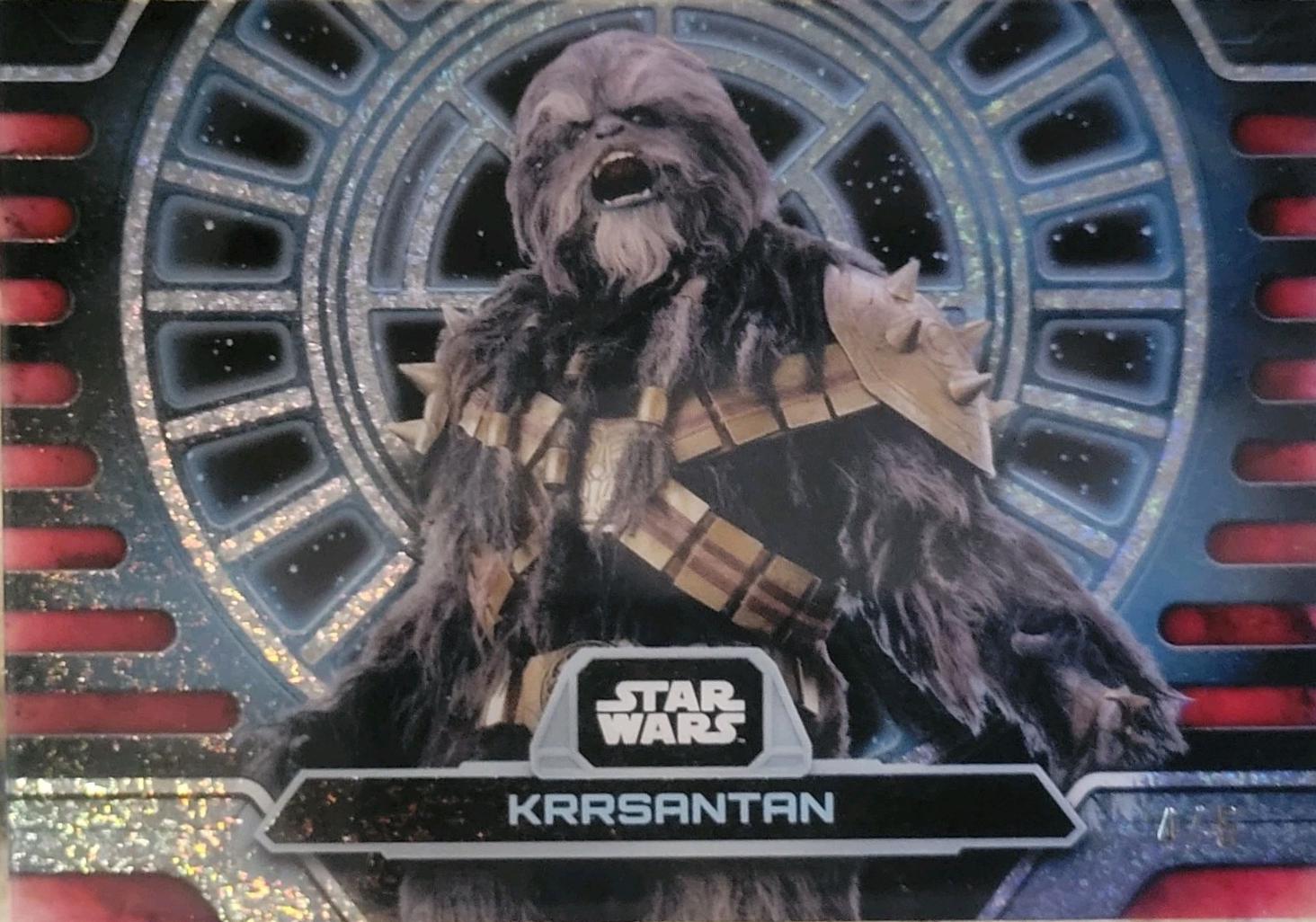 2025 2024 Topps High-Tek Fantastek Krrsantan #F-K card
