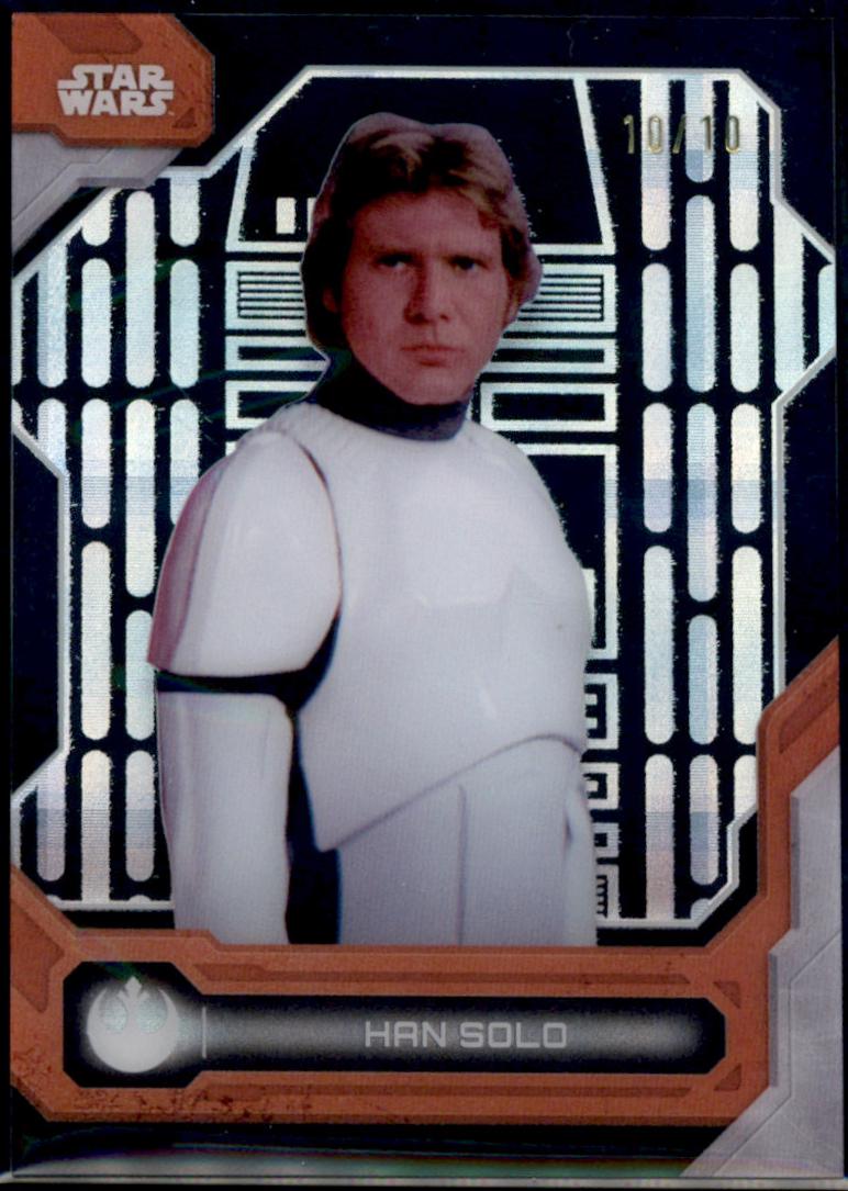 2025 2024 Topps High-Tek Han Solo [Death Star Interior Green] #47 card