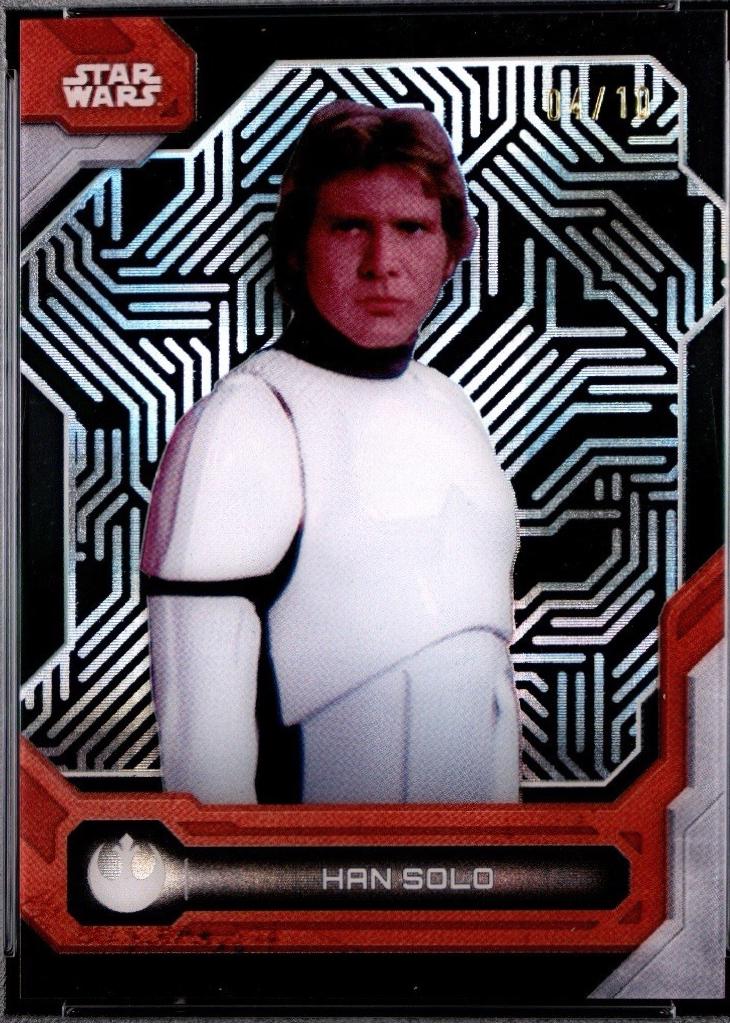 2025 2024 Topps High-Tek Han Solo [Imperial Green] #47 card
