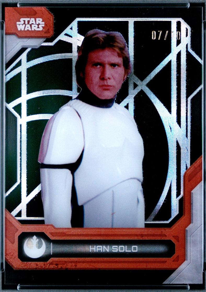 2025 2024 Topps High-Tek Han Solo [Rebel Green] #47 card