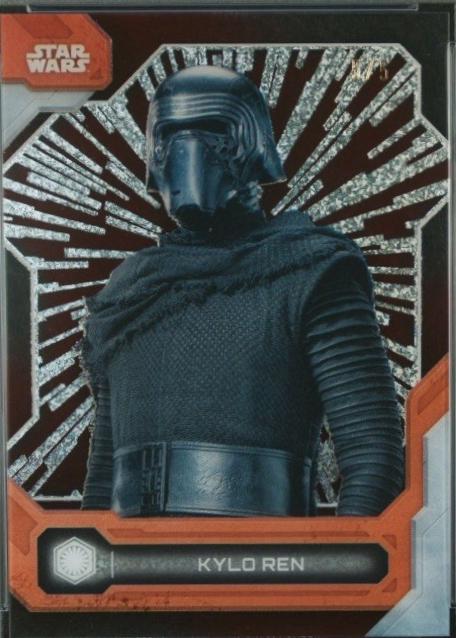 2025 2024 Topps High-Tek Kylo Ren [Hyperspace Red] #62 card