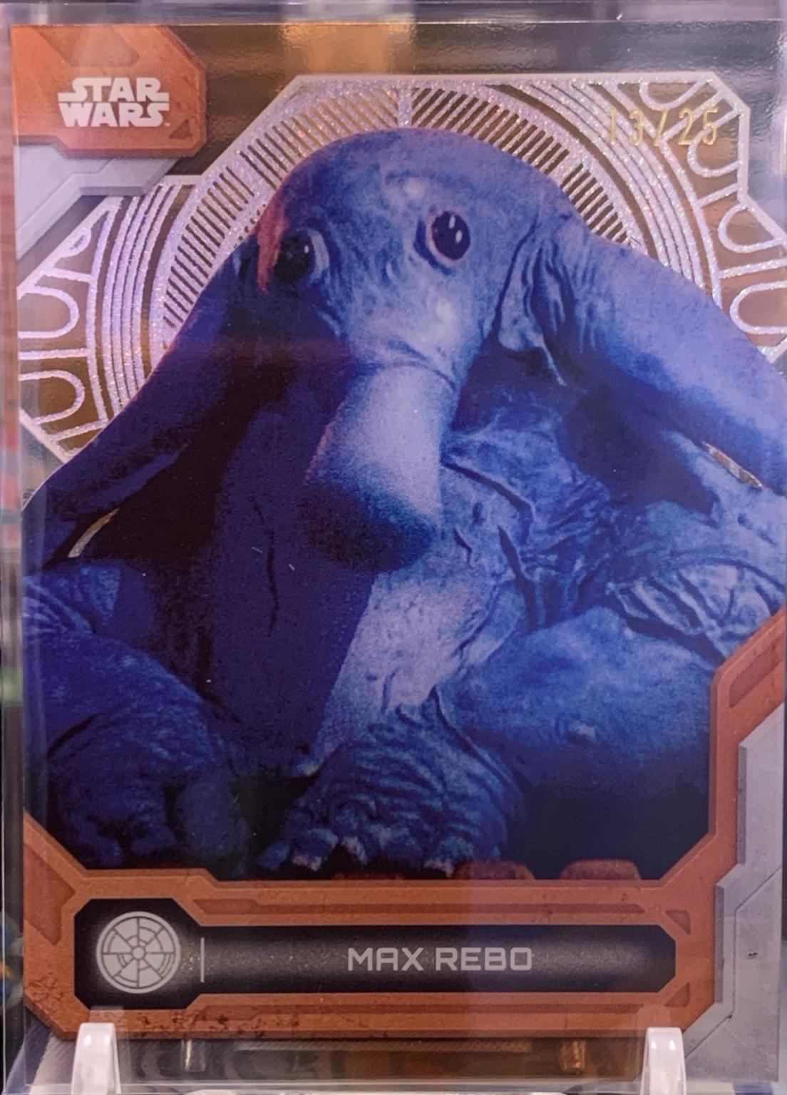 2025 2024 Topps High-Tek Max Rebo [Throne Room Orange] #70 card