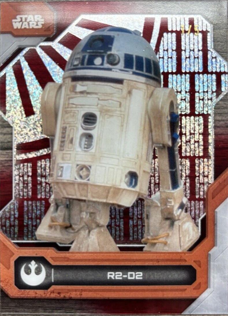 2025 2024 Topps High-Tek R2-D2 [Death Star Interior Red] #84 card