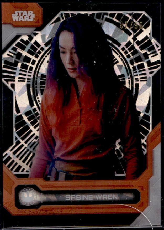 2025 2024 Topps High-Tek Sabine Wren [Laser Gold] #88 card
