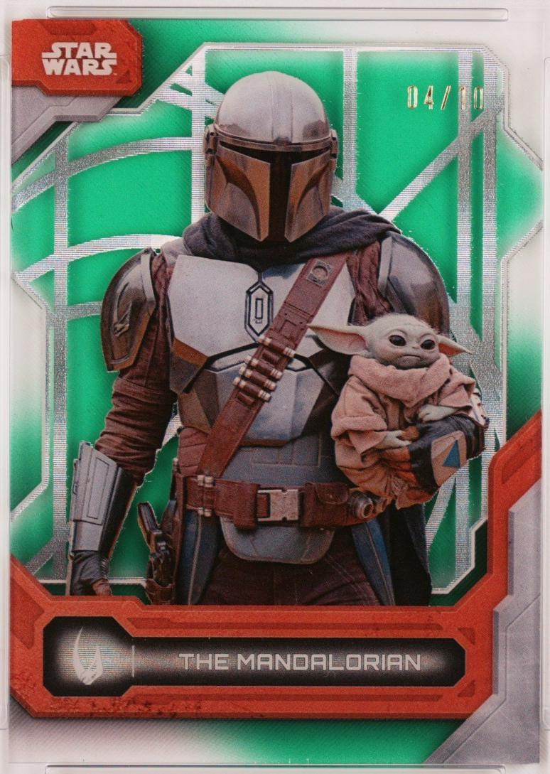 2025 2024 Topps High-Tek The Mandalorian [Rebel Green] #95 card