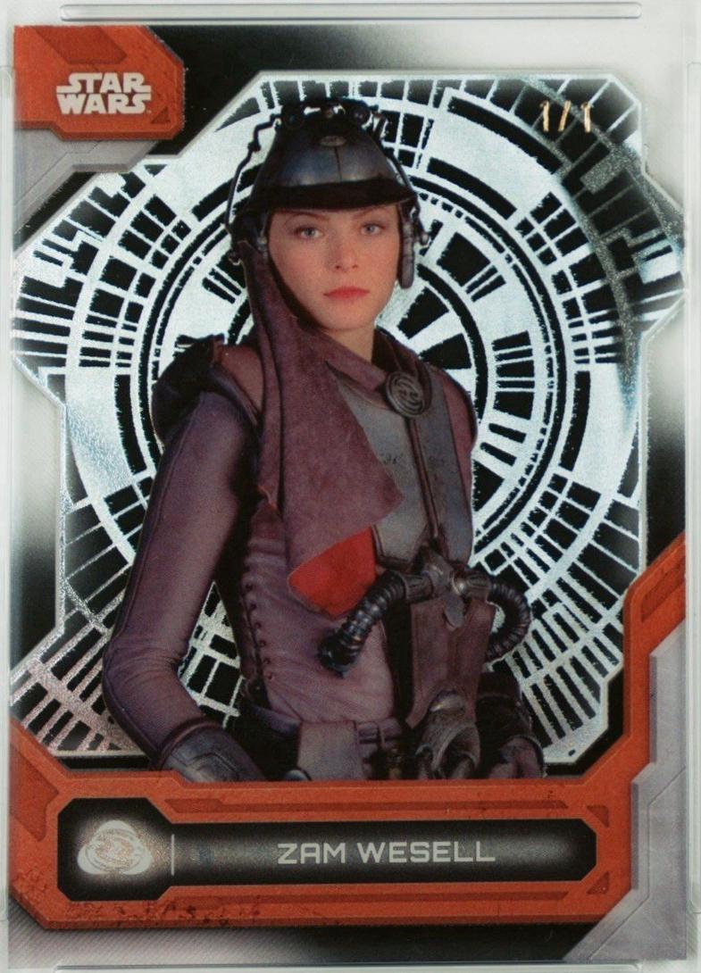 2025 2024 Topps High-Tek Zam Wesell [Laser Black] #100 card