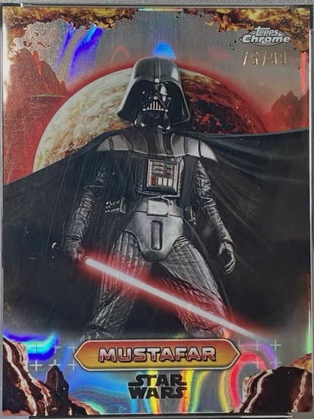 2025 2024 Topps Hyperspace Darth Vader [Pulsar Refractor] #50 card