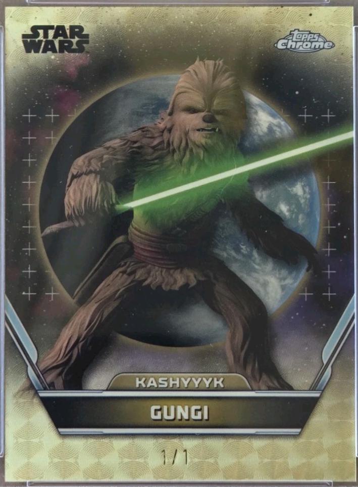 2025 2024 Topps Hyperspace Gungi [Superfractor] #14 card