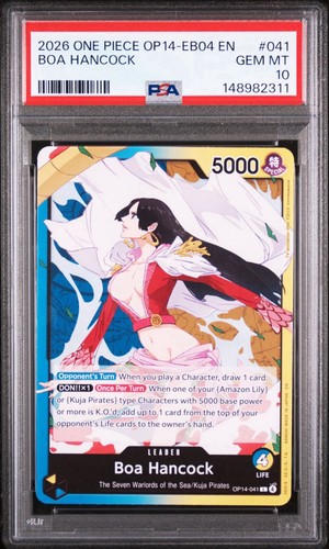 2025 Azure Sea's Seven Boa Hancock #OP14-041 card