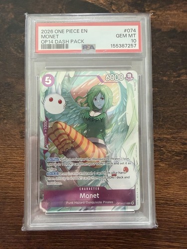 2025 Azure Sea's Seven Monet #OP14-074 card