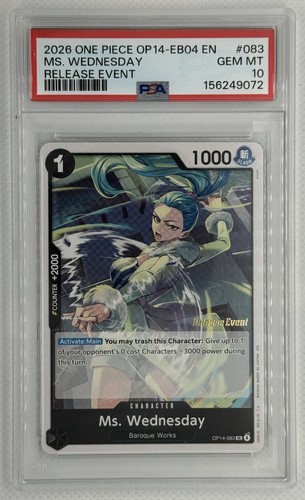 2025 Azure Sea's Seven Ms. Wednesday #OP14-083 card
