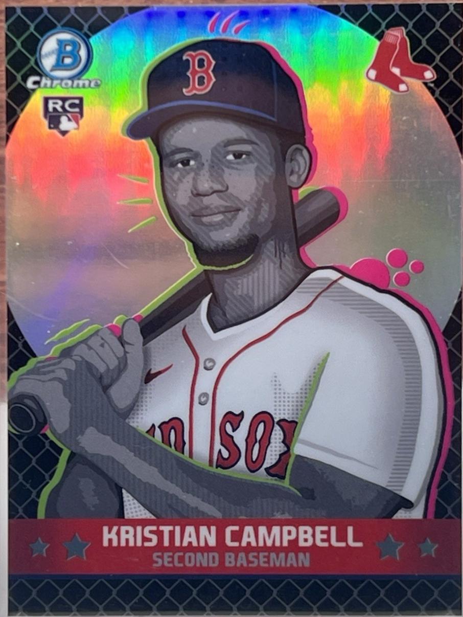 2025 Bowman Chrome Ascensions Kristian Campbell #BA-6 card