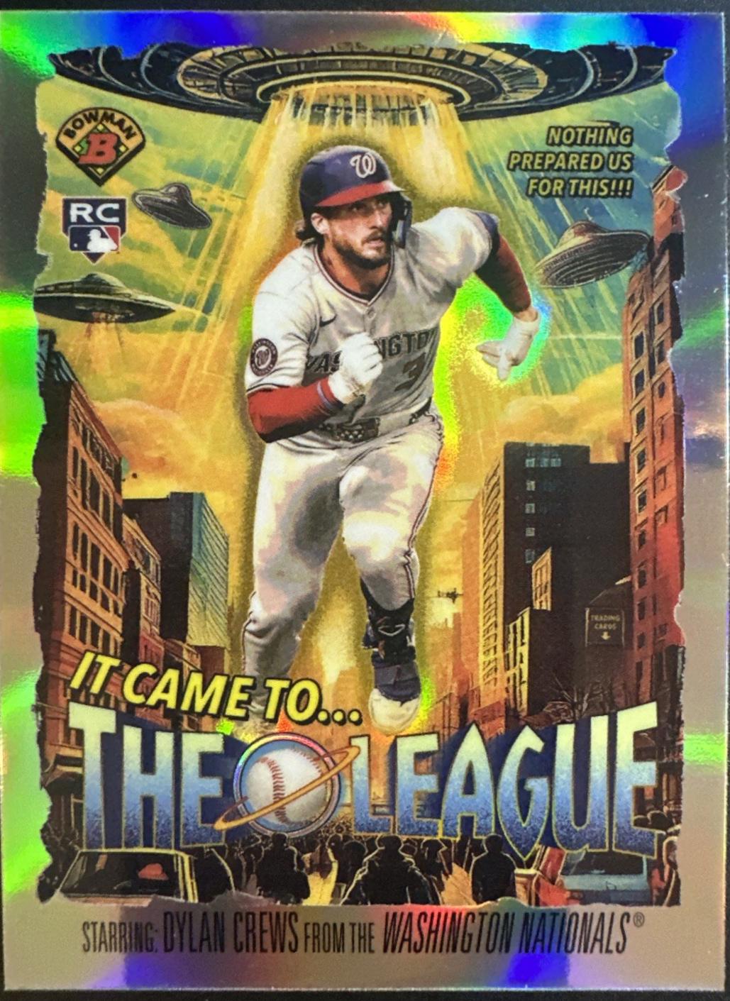 2025 Bowman Chrome It Came to the League Dylan Crews #IT-13 card