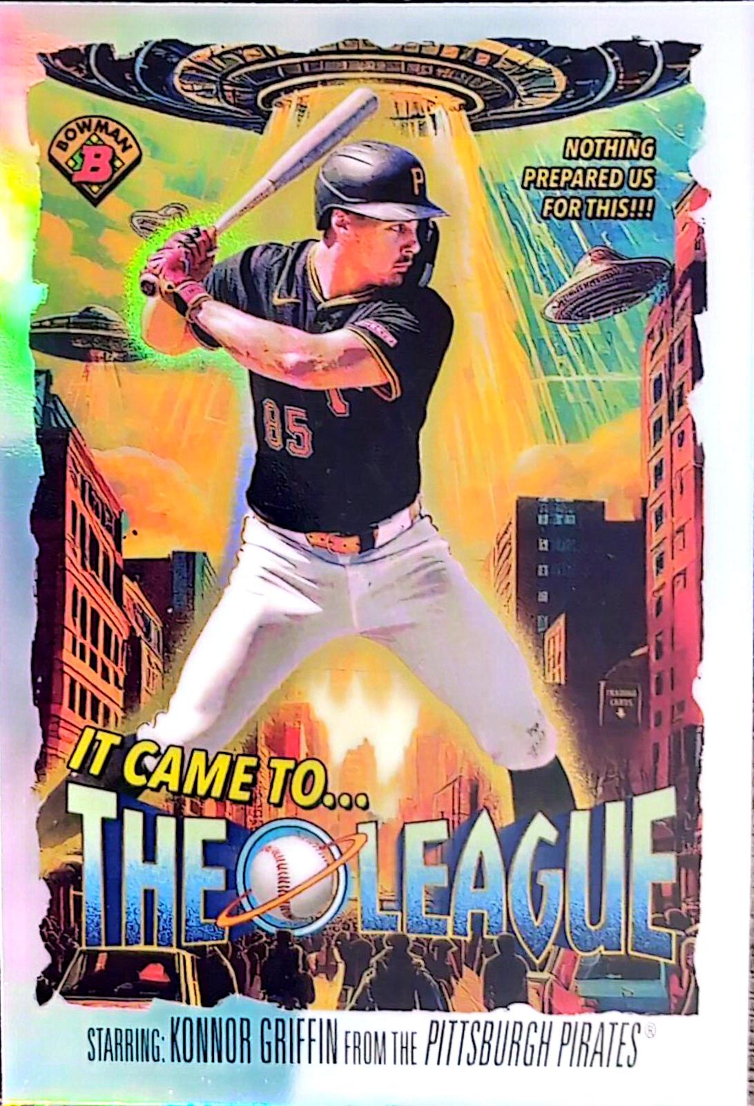 2025 Bowman Chrome It Came to the League Konnor Griffin #IT-8 card