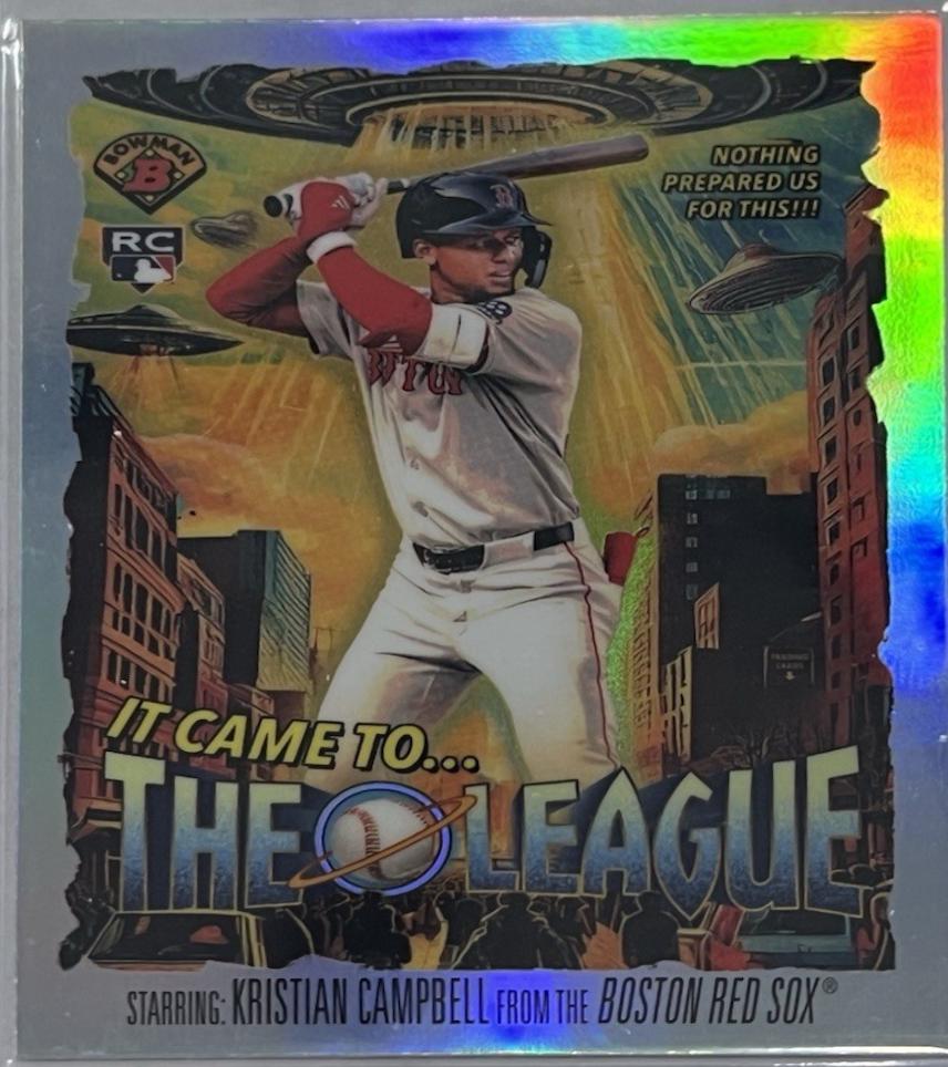2025 Bowman Chrome It Came to the League Kristian Campbell #IT-3 card
