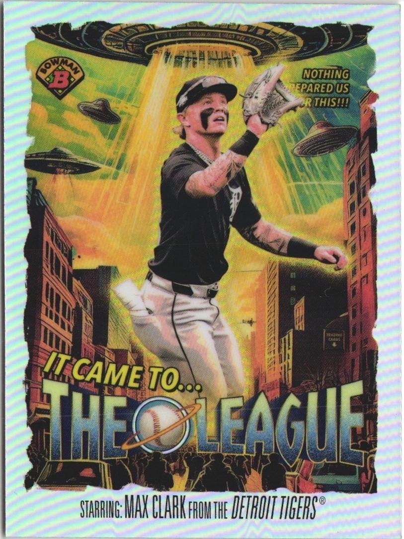 2025 Bowman Chrome It Came to the League Max Clark #IT-12 card