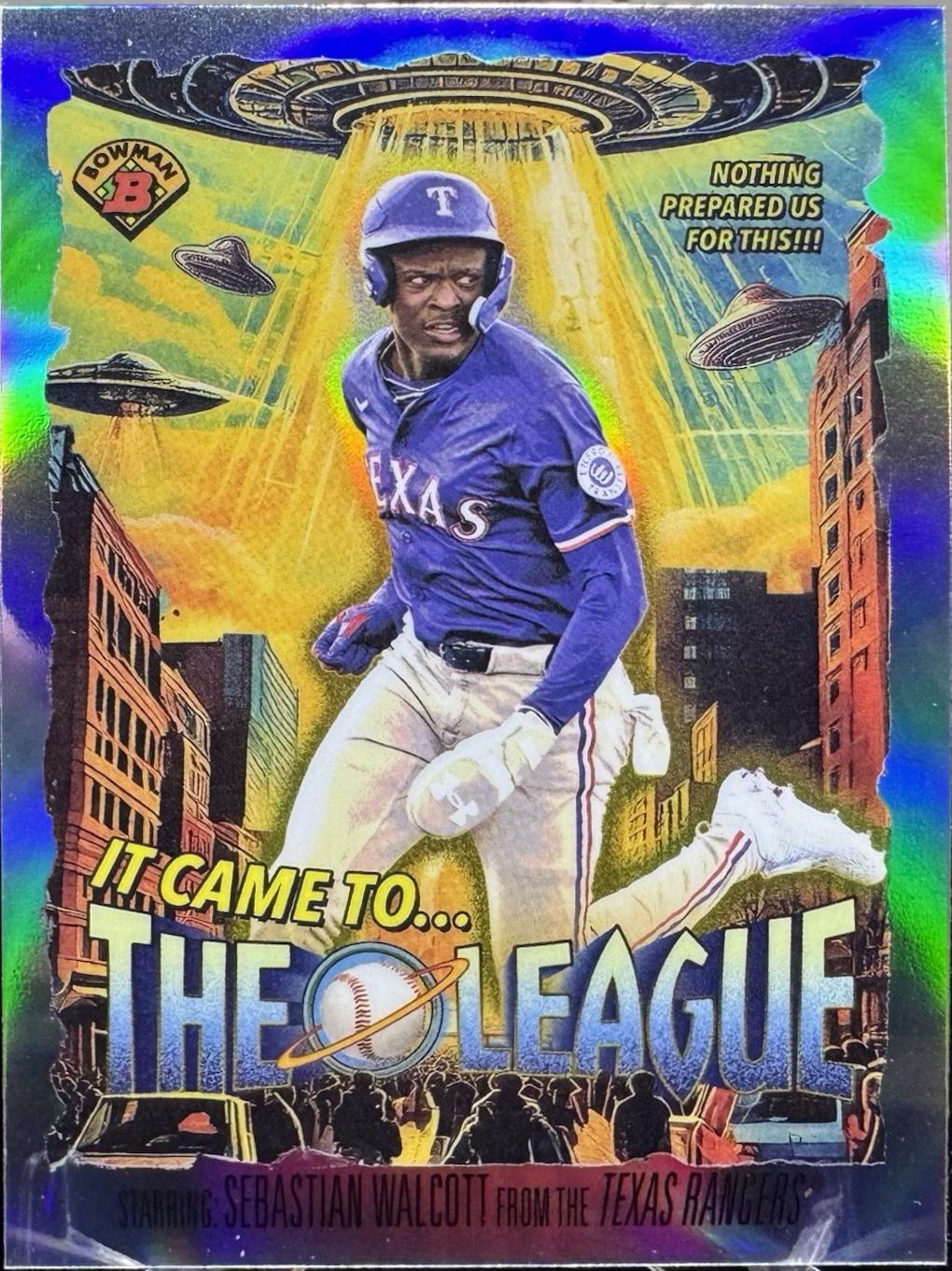 2025 Bowman Chrome It Came to the League Sebastian Walcott #IT-1 card