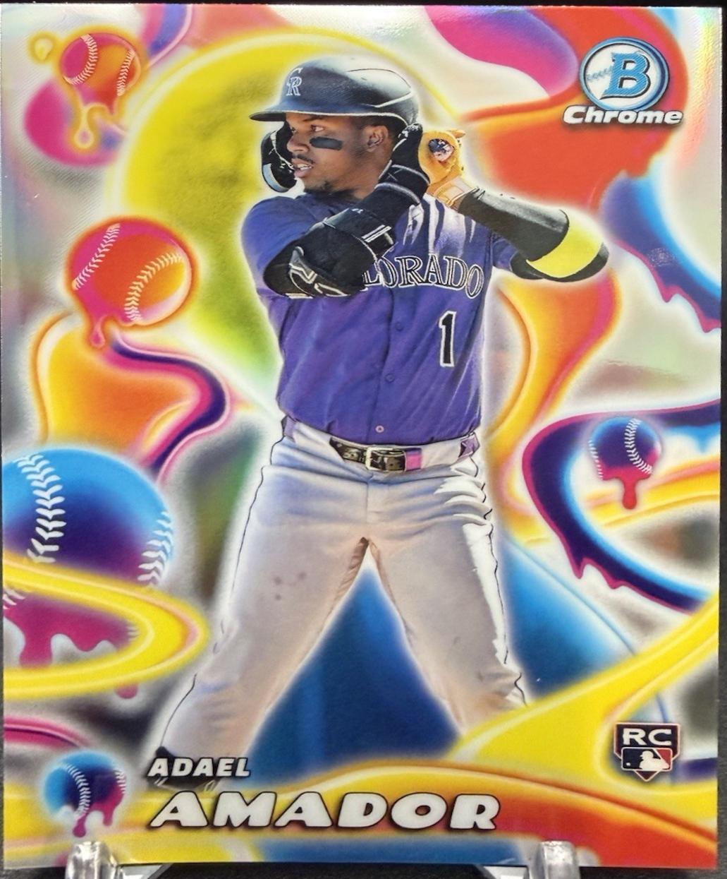 2025 Bowman Chrome Melt Mashers Adael Amador #MM-5 card