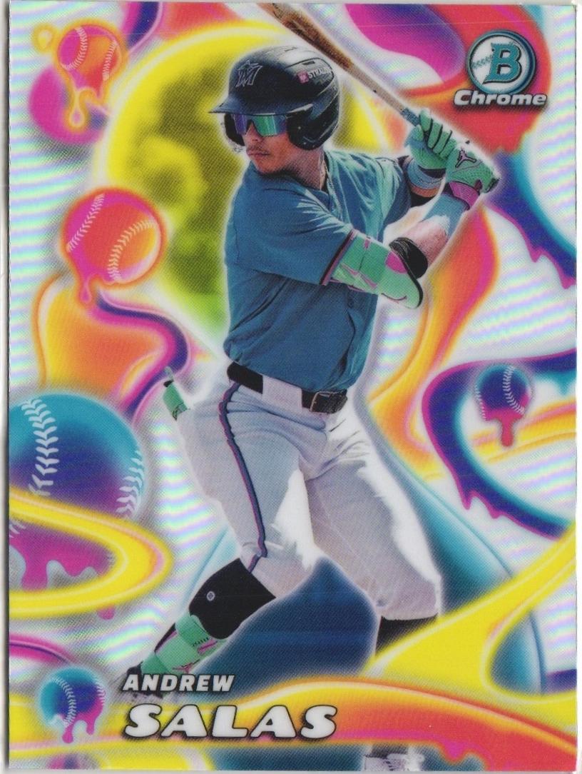 2025 Bowman Chrome Melt Mashers Andrew Salas #MM-17 card