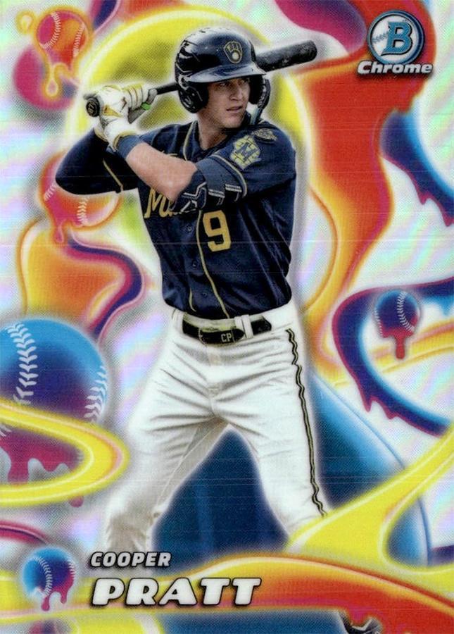 2025 Bowman Chrome Melt Mashers Cooper Pratt #MM-9 card