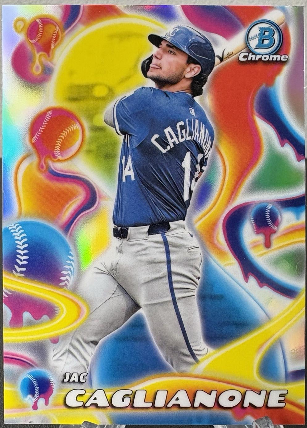 2025 Bowman Chrome Melt Mashers Jac Caglianone #MM-24 card