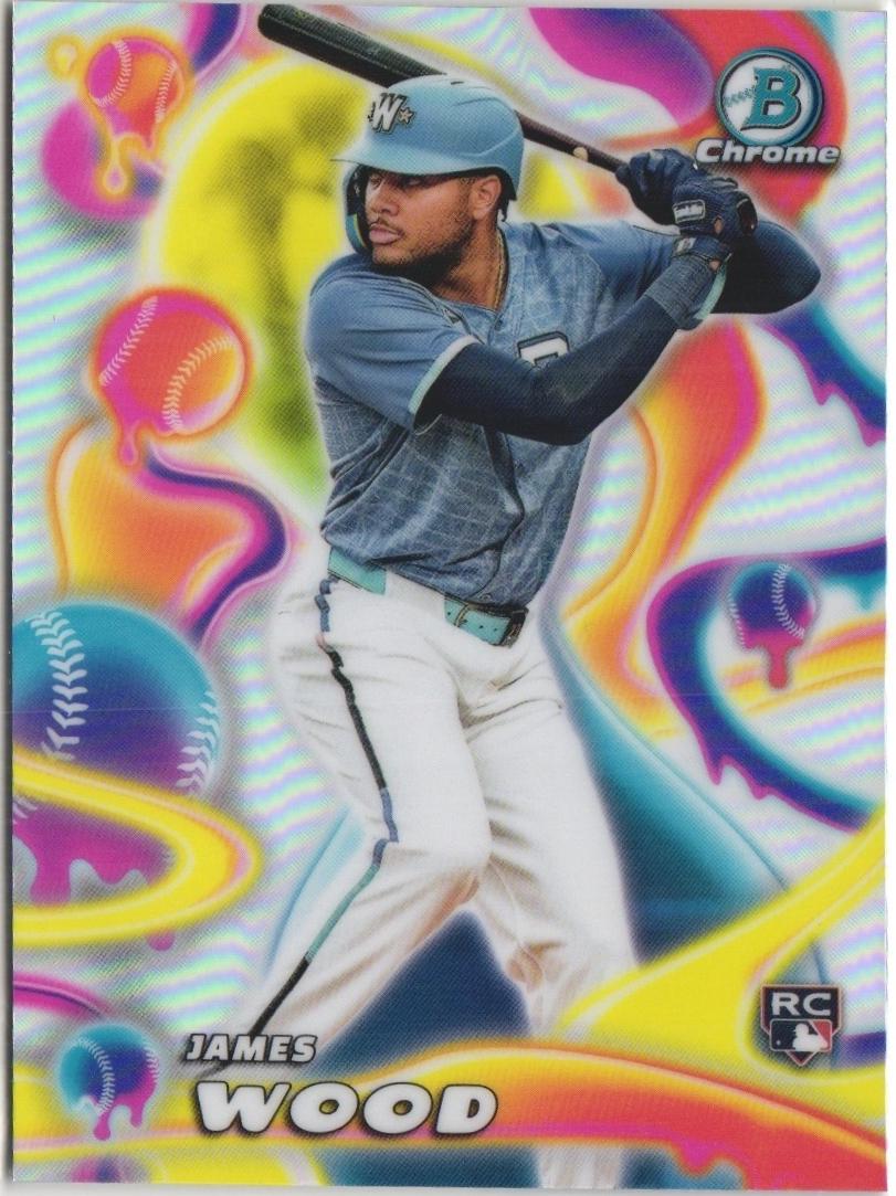 2025 Bowman Chrome Melt Mashers James Wood #MM-4 card