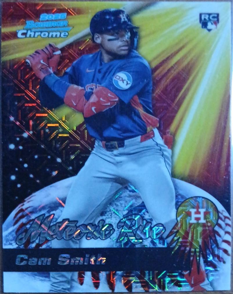 2025 Bowman Chrome Meteoric Rise Cam Smith #MR-21 card