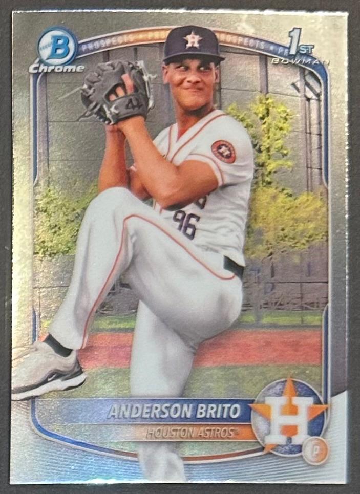 2025 Bowman Chrome Prospects Anderson Brito #BCP-98 card