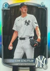 2025 Bowman Chrome Prospects Cam Schlittler [Refractor] #BCP-166 card