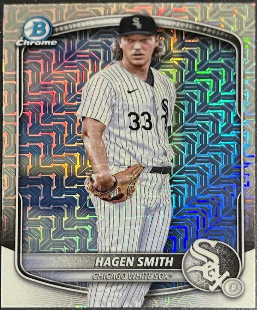 2025 Bowman Chrome Prospects Hagen Smith [Mojo] #BCP-44 card
