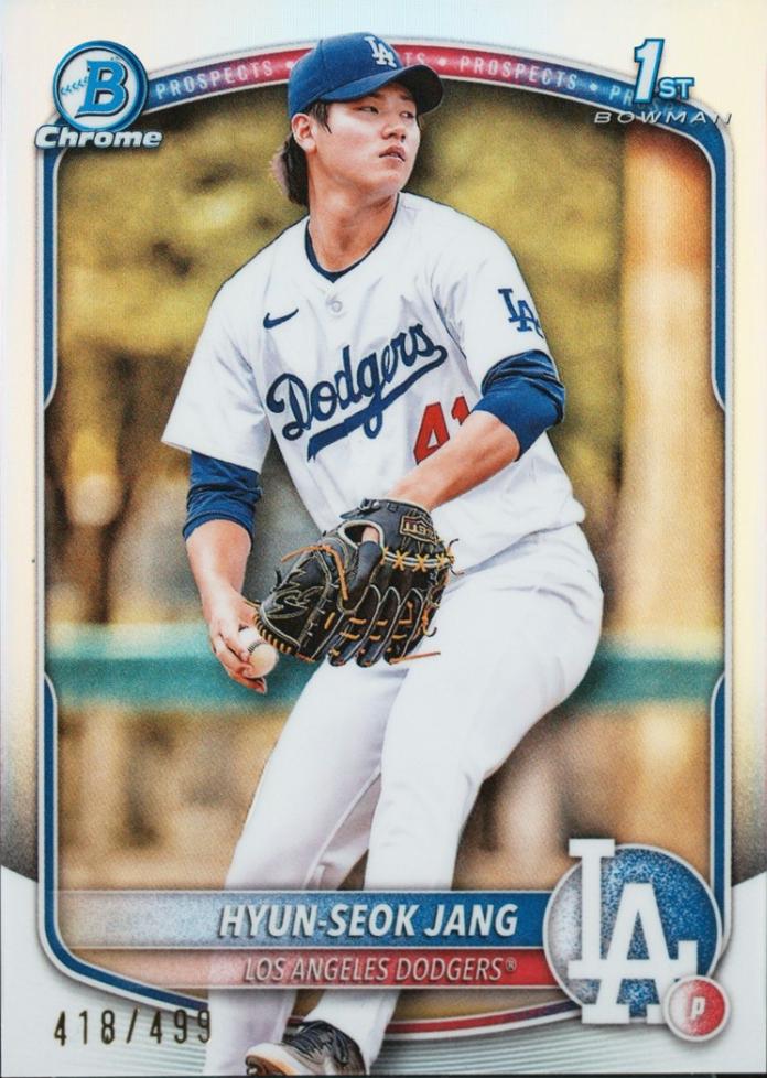2025 Bowman Chrome Prospects Hyun-Seok Jang [Refractor] #BCP-51 card
