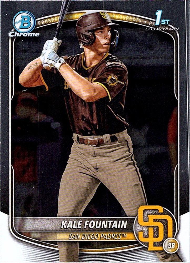 2025 Bowman Chrome Prospects Kale Fountain #BCP-246 card