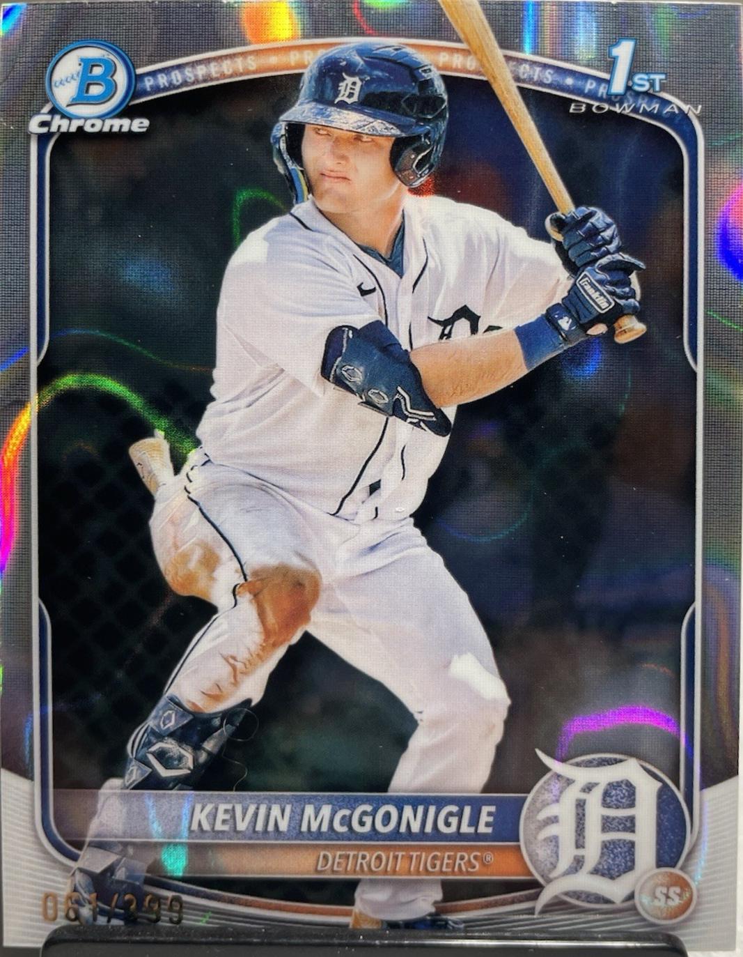 2025 Bowman Chrome Prospects Kevin McGonigle [Lava] #BCP-79 card