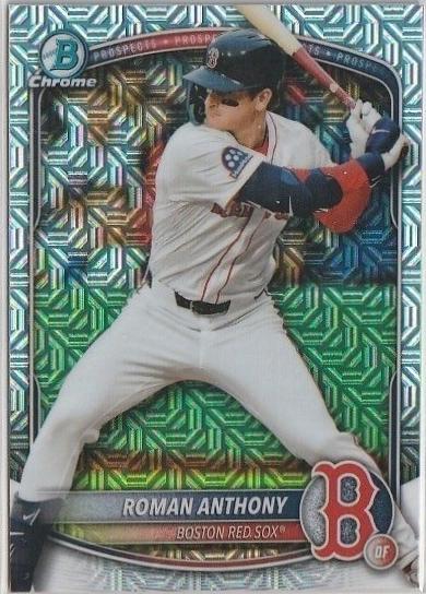 2025 Bowman Chrome Prospects Roman Anthony [Mojo] #BCP-167 card
