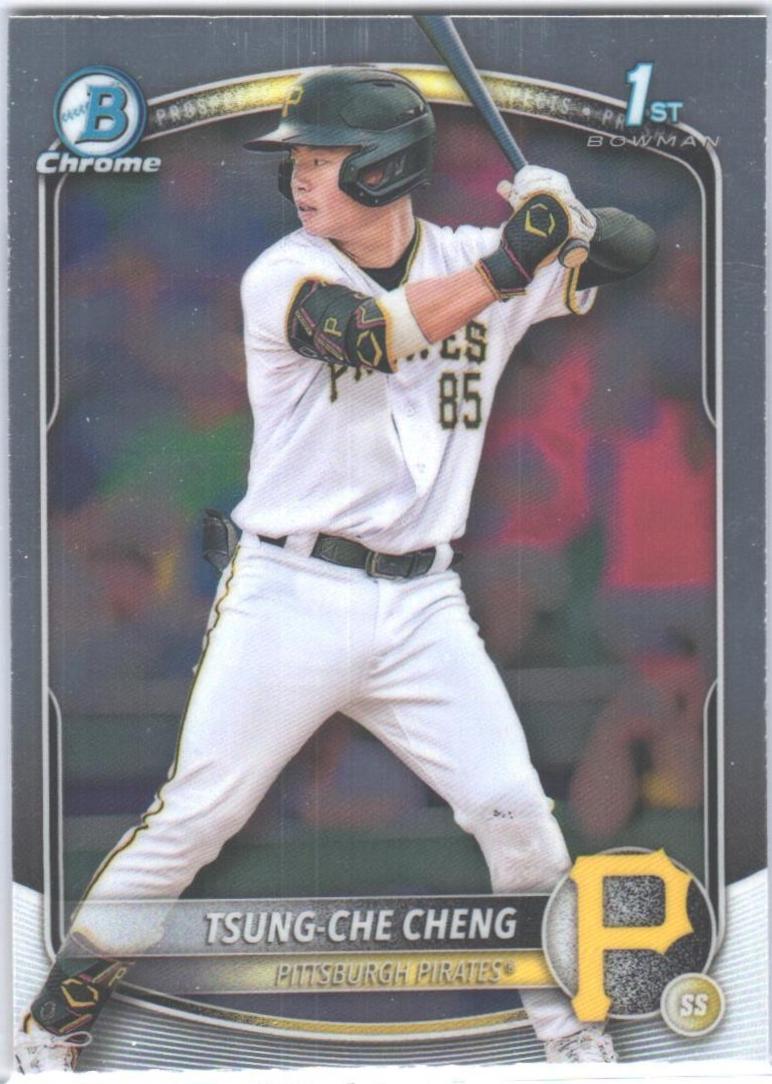 2025 Bowman Chrome Prospects Tsung-Che Cheng #BCP-95 card