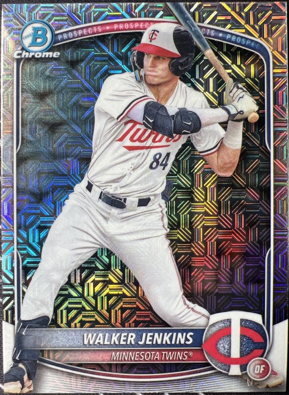 2025 Bowman Chrome Prospects Walker Jenkins [Mojo] #BCP-1 card